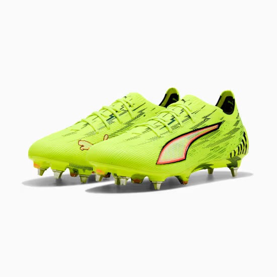Chuteiras de Futebol Puma Ultra 6 Ultimate MxSG – Amarelo-lima
