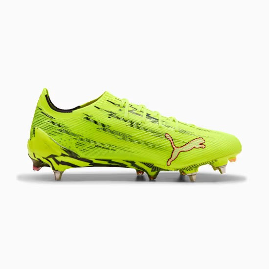 Chuteiras de Futebol Puma Ultra 6 Ultimate MxSG – Amarelo-lima