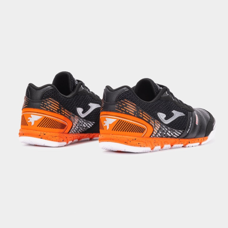 Sapatilhas de Futsal Joma Mundial – Preto e Laranja