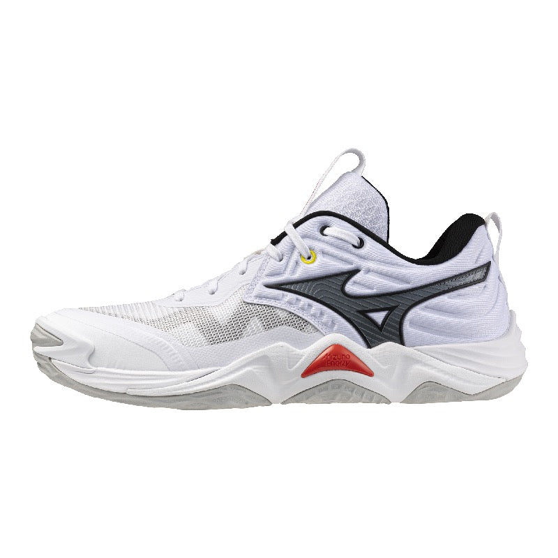 Sapatilhas de Voleibol Mizuno Wave Momentum Elite – Branco e Cinzento