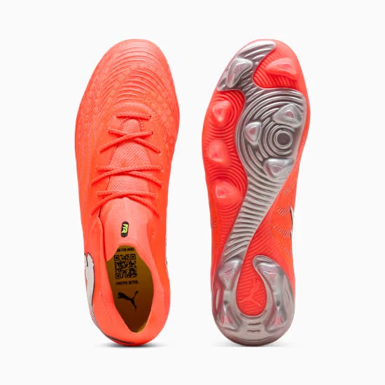 Chuteiras de Futebol Puma Future 9 Fusion FG/AG – Laranja