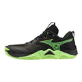 Sapatilhas de Voleibol Mizuno Wave Momentum Elite – Preto e Verde