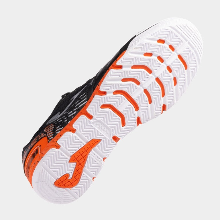 Sapatilhas de Futsal Joma Mundial – Preto e Laranja