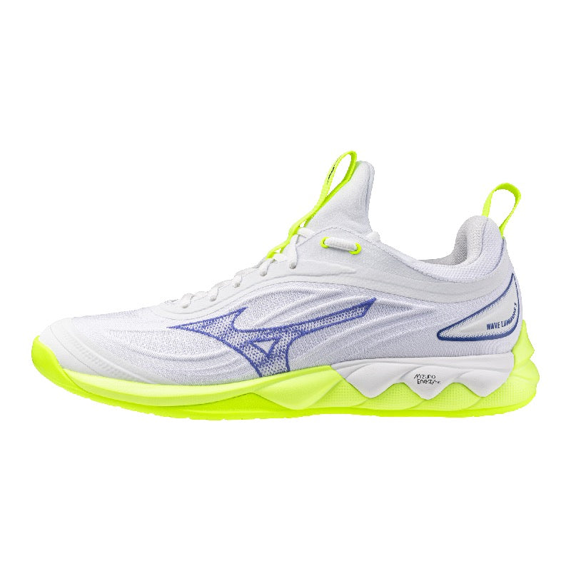Sapatilhas de Voleibol Mizuno Wave Luminous – Branco e Amarelo-lima