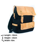 Mochila para Portátil de Cortiça e Lona MB Cork BAG-2283 para Homem