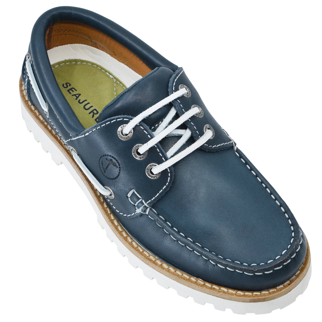 Sapatos de Vela Seajure Sibang para Mulher – Nobuck