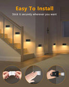 Luzes LED para escadas com sensor de movimento