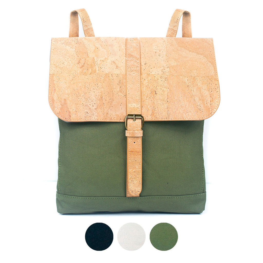 Mochila para Portátil de Cortiça e Lona MB Cork BAG-2287 – até 15"