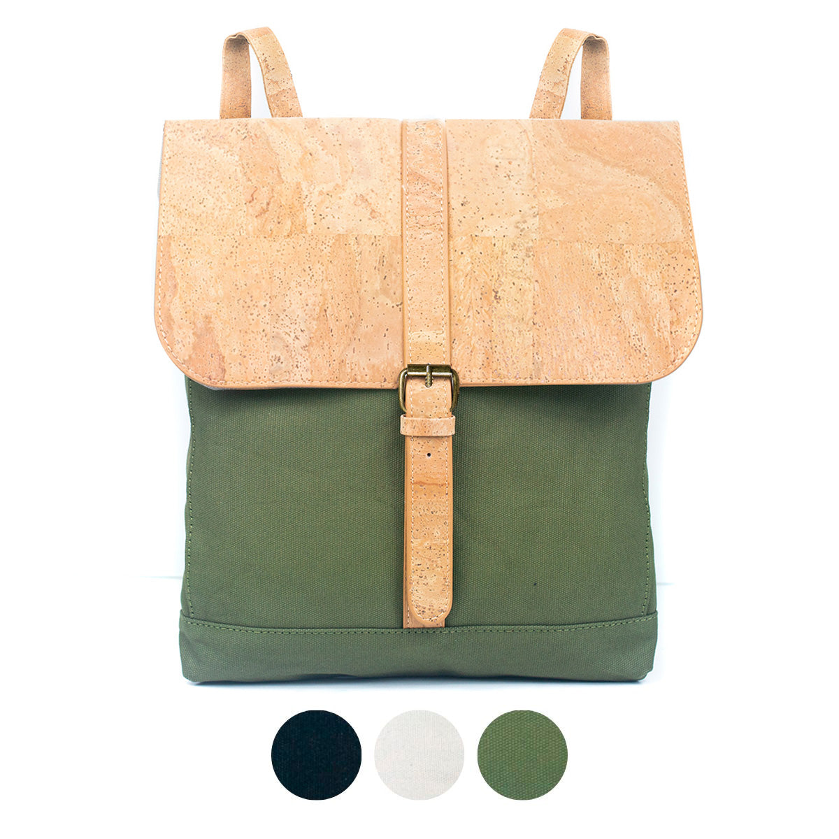 Mochila para Portátil de Cortiça e Lona MB Cork BAG-2287 – até 15"