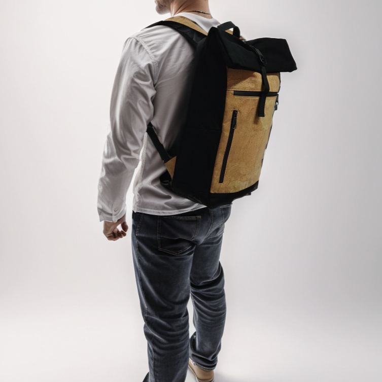 Mochila para Portátil de Cortiça e Lona MB Cork BAG-2286 para Homem