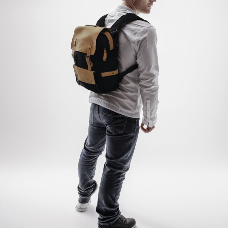 Mochila para Portátil de Cortiça e Lona MB Cork BAG-2283 para Homem