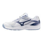 Sapatilhas de Voleibol Mizuno Cyclone Speed 5 – Branco e Azul