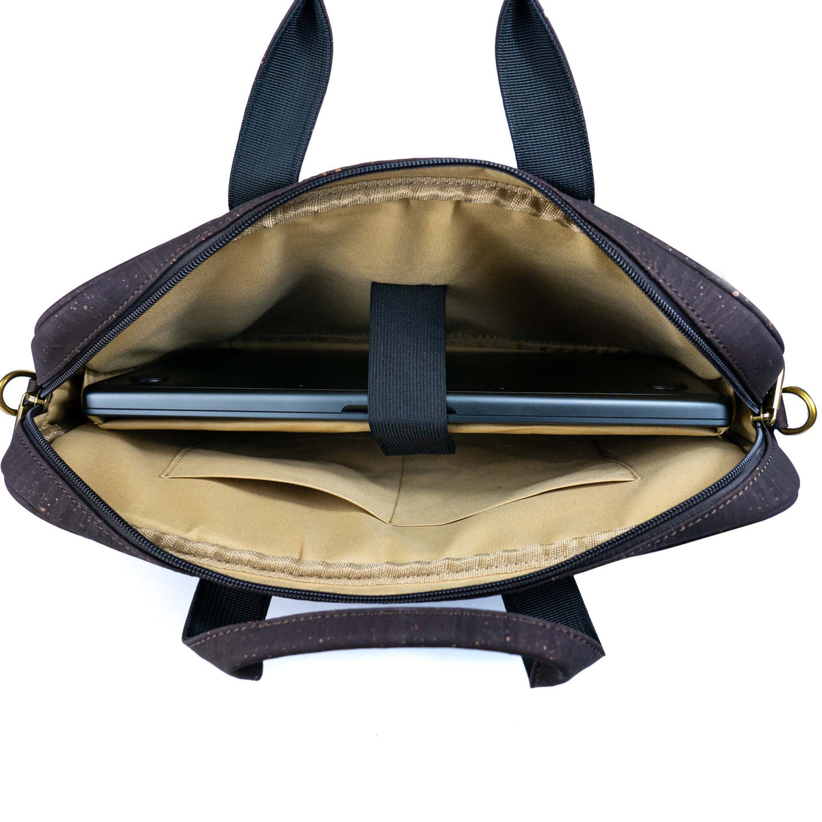 Pasta para Portátil de Cortiça com Alça de Ombro MB Cork BAG-2392
