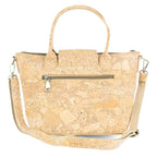Mala de Mão de Cortiça com Padrão de Azulejo MB Cork BAGD-611