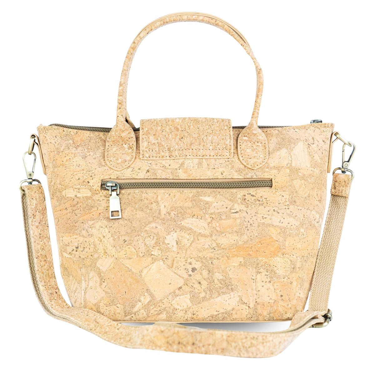 Mala de Mão de Cortiça com Padrão de Azulejo MB Cork BAGD-611