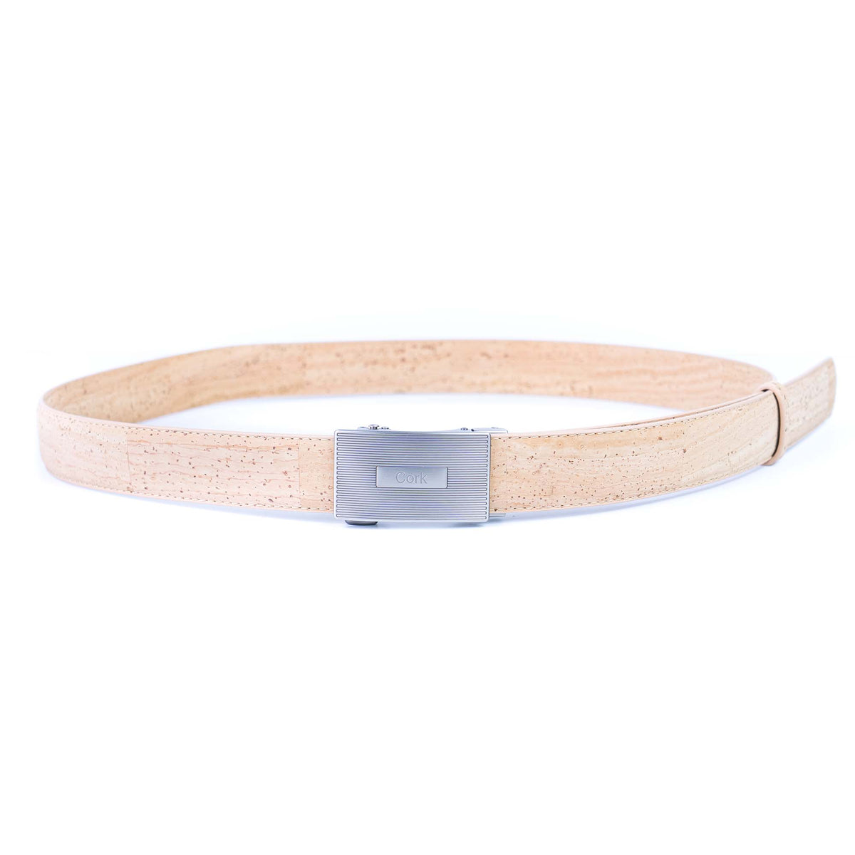 Cinto de Cortiça com Fivela Automática MB Cork L-1167 para Homem – Natural
