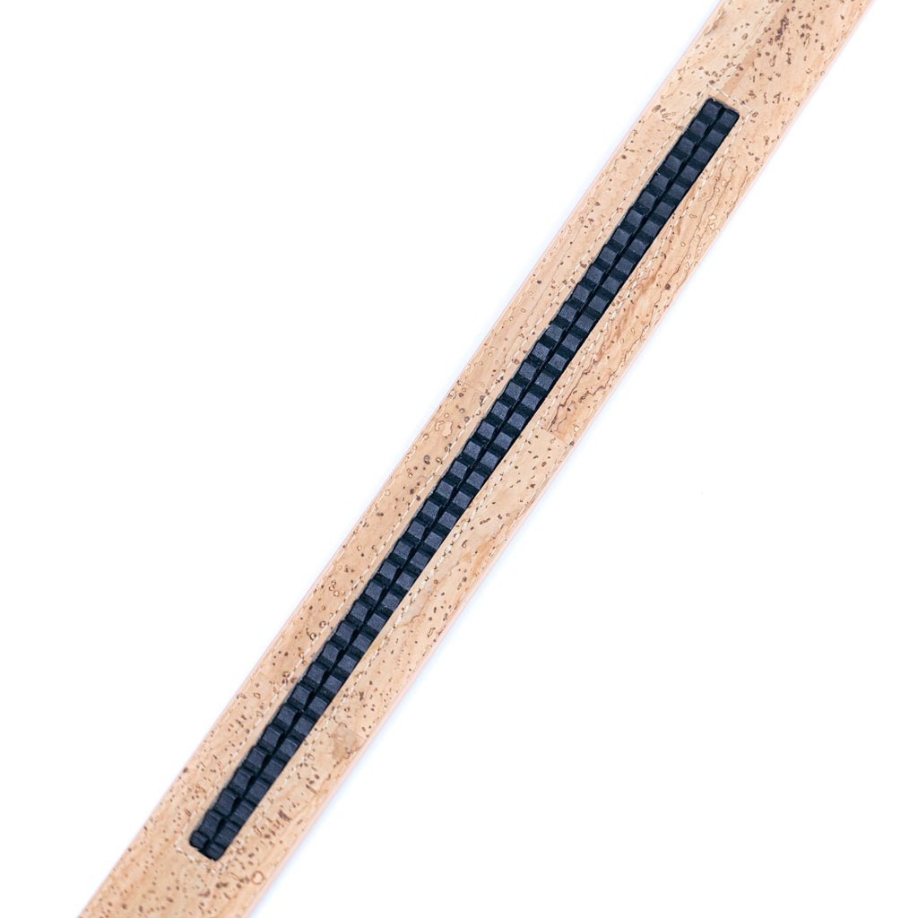 Cinto de Cortiça com Fivela Automática MB Cork L-1167 para Homem – Natural