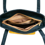 Mala Tote Bicolor de Cortiça com Bolso Frontal MB Cork BAGP-310