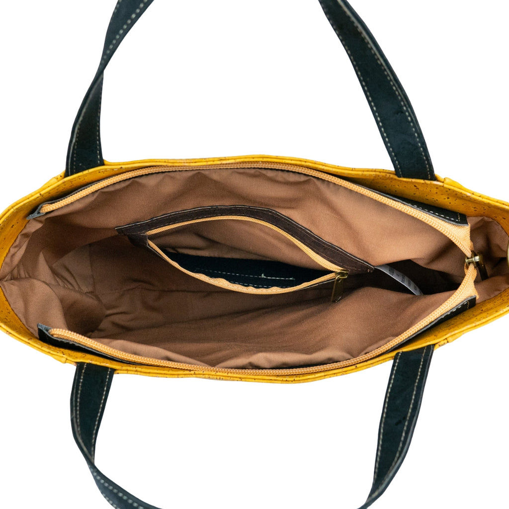 Mala de Mão Bicolor de Cortiça MB Cork BAGP-312