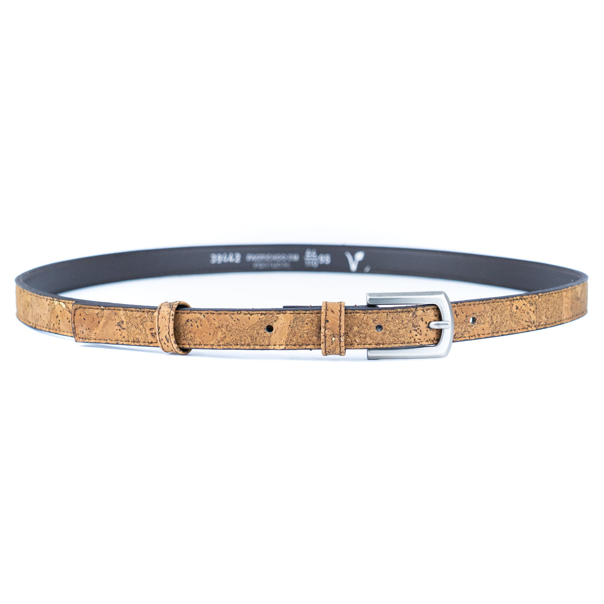 Cinto Fino de Cortiça MB Cork L-1117 para Mulher
