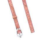 Cinto Fino de Cortiça MB Cork L-1117 para Mulher