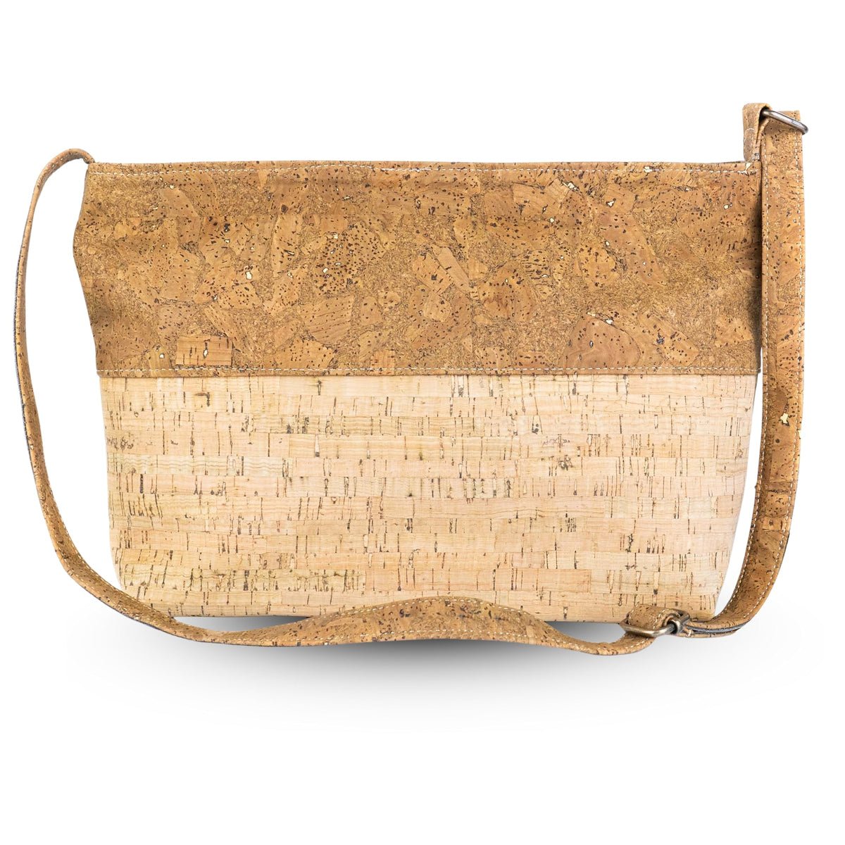 Mala de Ombro de Cortiça MB Cork BAGP-315 – Castanho e Natural