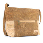 Mala de Ombro de Cortiça MB Cork BAGP-315 – Castanho e Natural