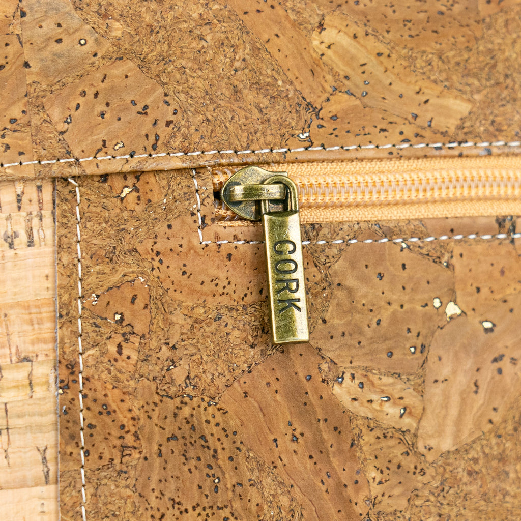 Mala de Ombro de Cortiça MB Cork BAGP-315 – Castanho e Natural