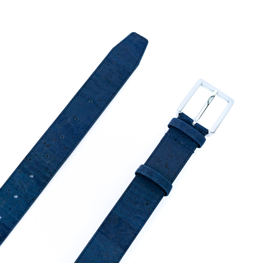 Cinto de Cortiça com Fivela Retangular MB Cork L-1039 para Homem