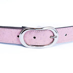 Cinto Fino de Cortiça com Fivela Prateada MB Cork L-1061 para Mulher