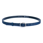 Cinto Fino de Cortiça com Fivela Texturada MB Cork L-1063 para Mulher