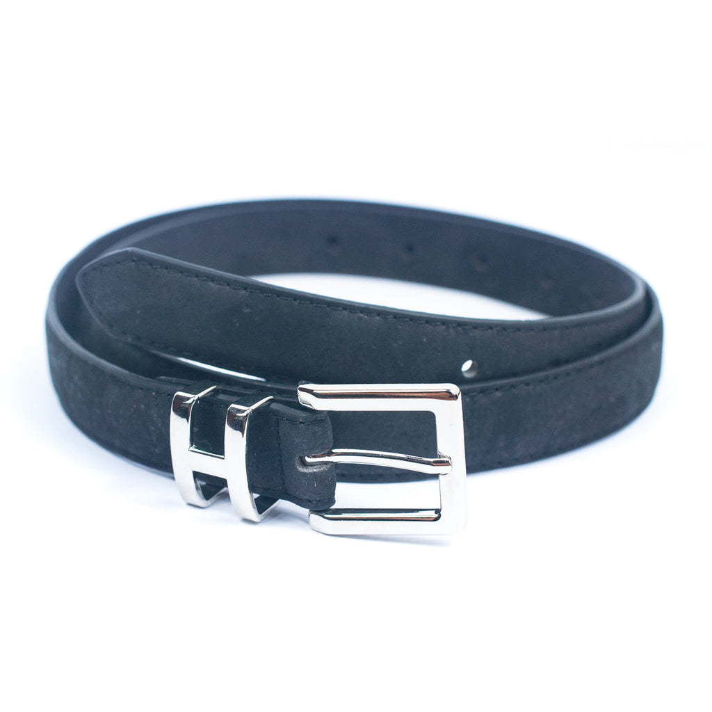 Cinto de Cortiça com Fivela H MB Cork L-1004 para Mulher