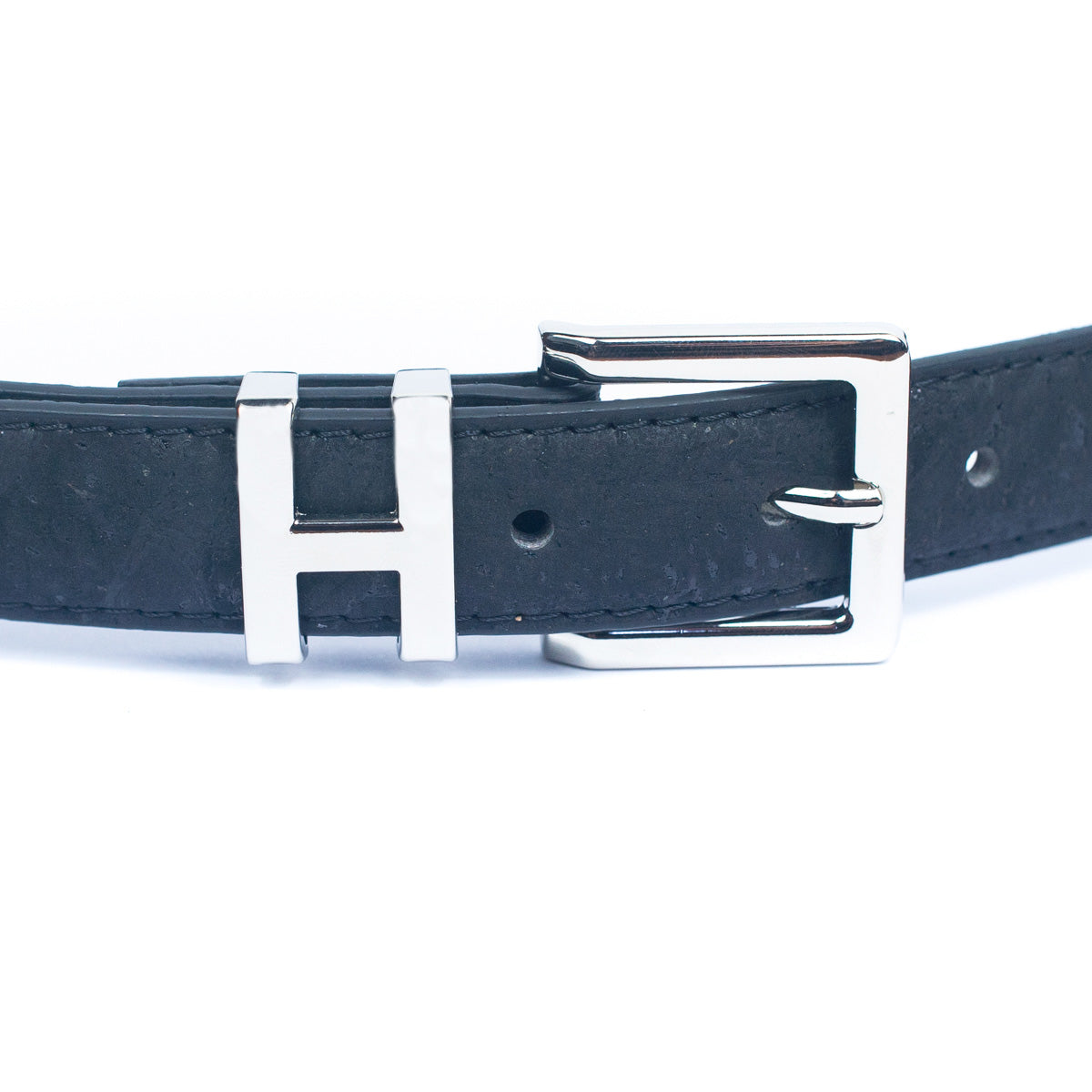 Cinto de Cortiça com Fivela H MB Cork L-1004 para Mulher