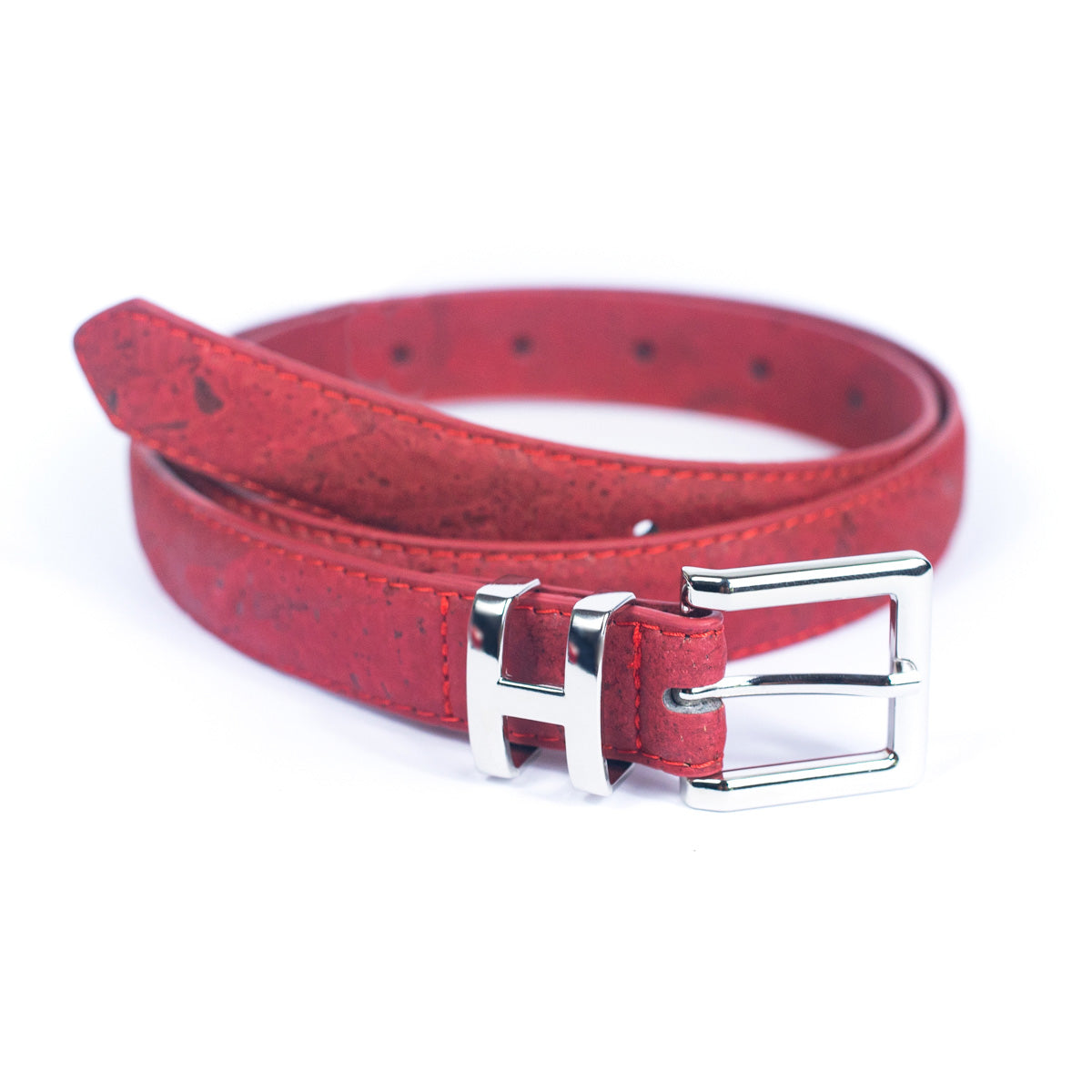 Cinto de Cortiça com Fivela H MB Cork L-1004 para Mulher