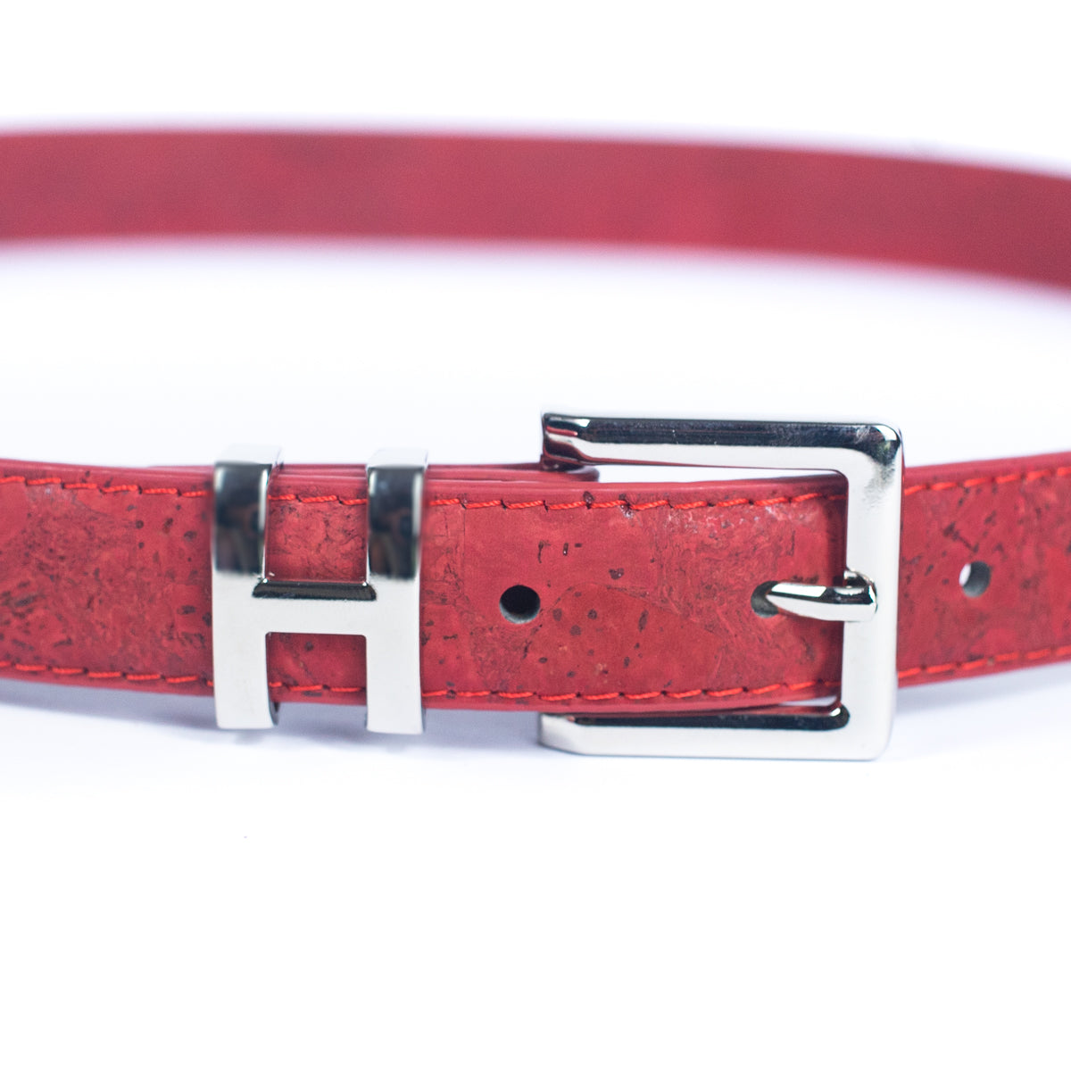 Cinto de Cortiça com Fivela H MB Cork L-1004 para Mulher
