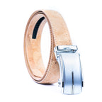 Cinto de Cortiça sem Furos MB Cork L-878-A para Homem – Natural