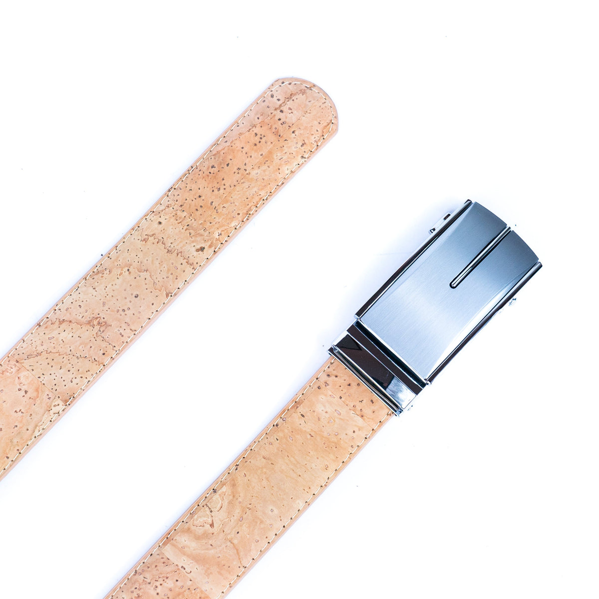 Cinto de Cortiça sem Furos MB Cork L-878-A para Homem – Natural