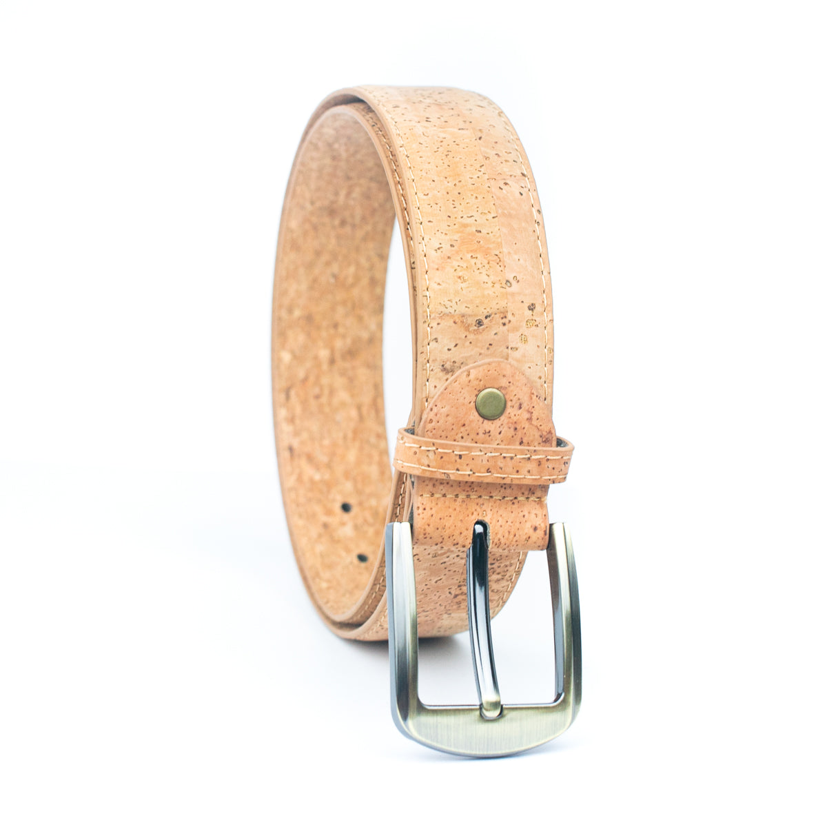 Cinto de Cortiça MB Cork L-040 para Homem – Natural
