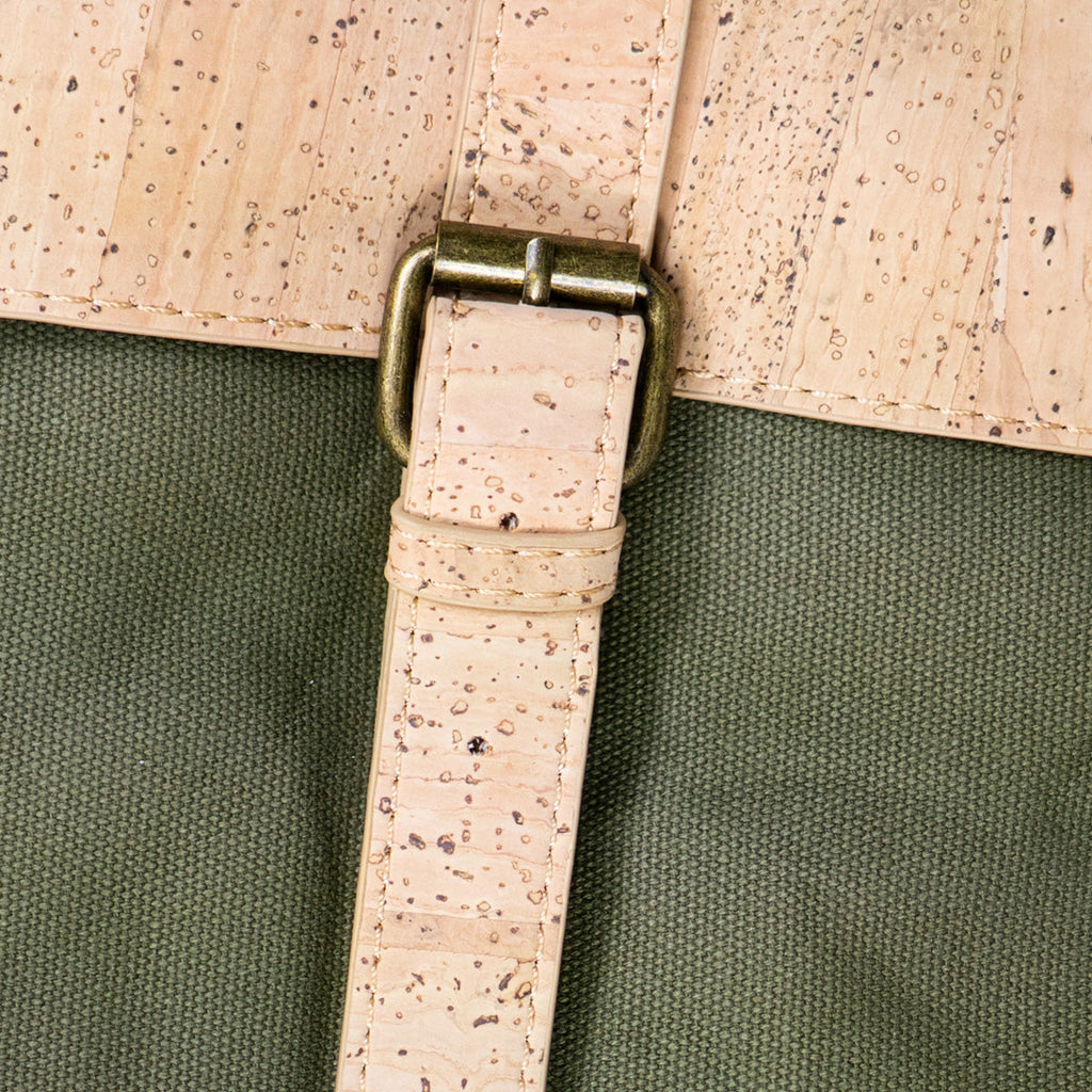 Mochila para Portátil de Cortiça e Lona MB Cork BAG-2287 – até 15"