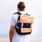 Mochila para Portátil de Cortiça e Lona MB Cork BAG-2283 para Homem