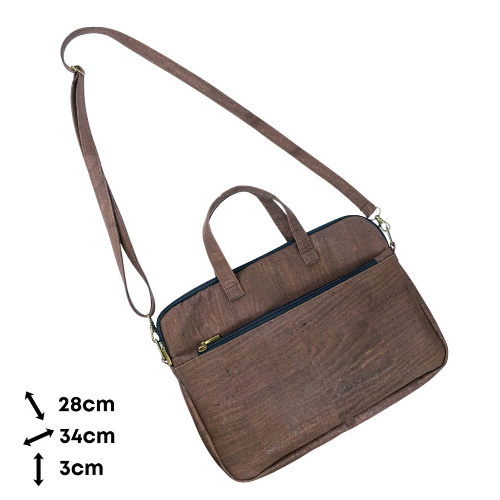 Pasta para Portátil de Cortiça com Bolso Frontal MB Cork BAGP-330
