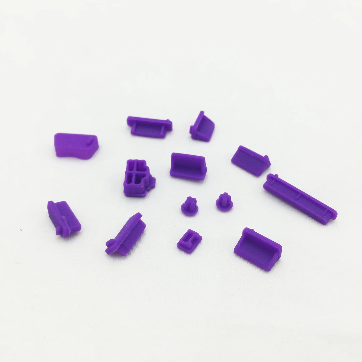 Tampas Anti-Pó em Silicone para Portas do Portátil, 16 Peças
