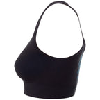 Top Desportivo Kempa Attitude Pro para Mulher – Preto e Azul