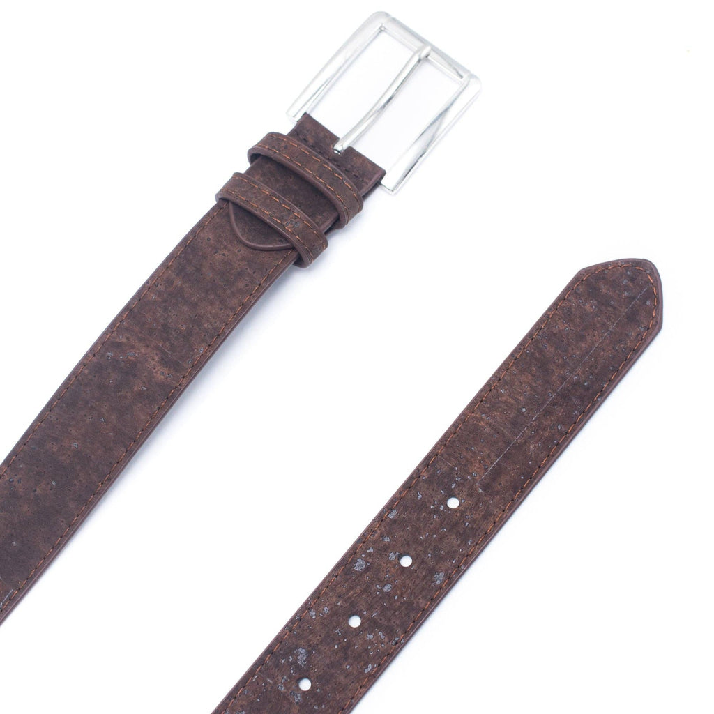 Cinto de Cortiça MB Cork L-853-B para Homem – Castanho-escuro