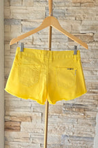 Calções Curtos de Ganga – Amarelo