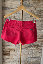 Calções Curtos de Ganga – Vermelho
