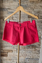 Calções Curtos de Ganga – Vermelho