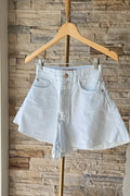 Calções Curtos de Ganga – Branco