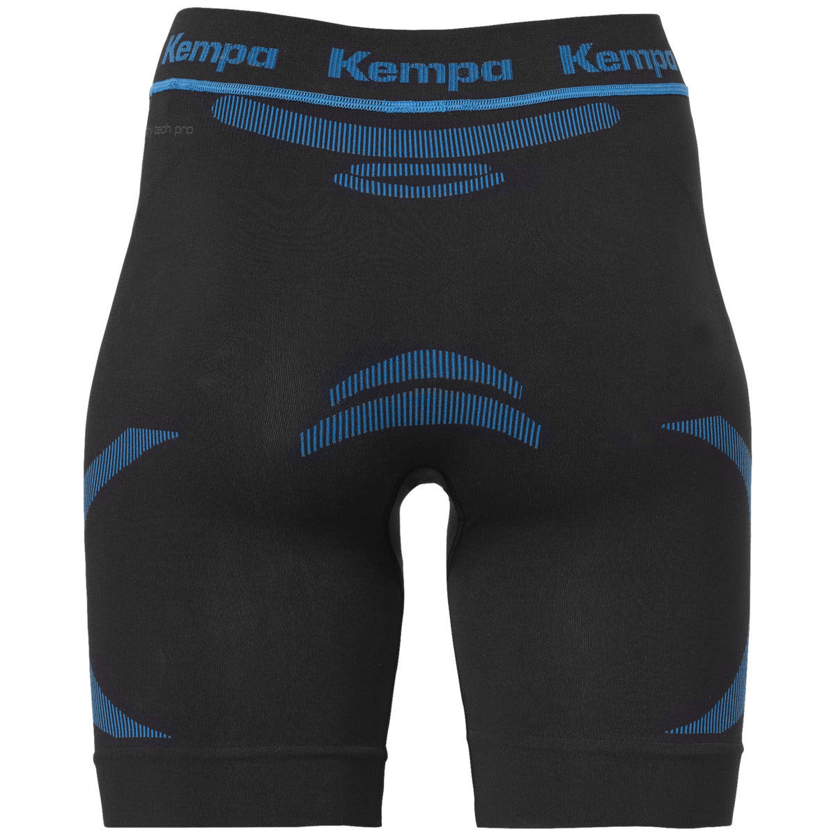 Calções Térmicos Kempa Attitude Pro para Mulher – Preto e Azul