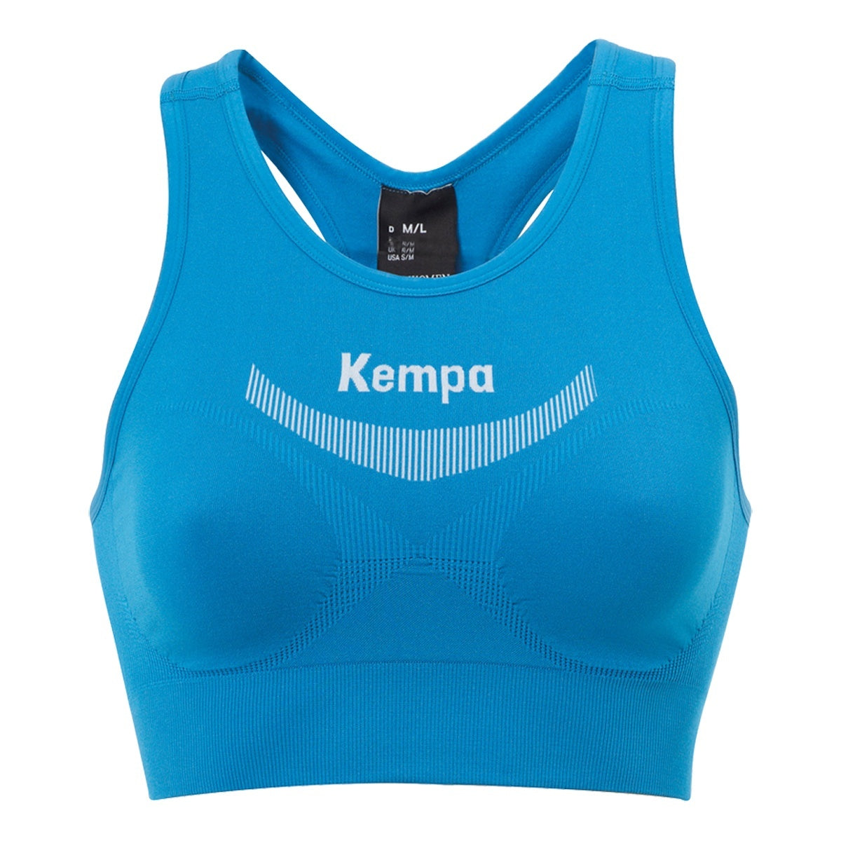 Top Desportivo Kempa Attitude Pro para Mulher – Azul-celeste